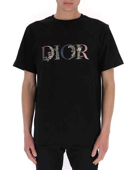 dior t shirt men flower|christian Dior luxury shirt.